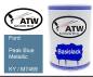 Preview: Ford, Peak Blue Metallic, KY / M7469: 500ml Lackdose, von ATW Autoteile West.